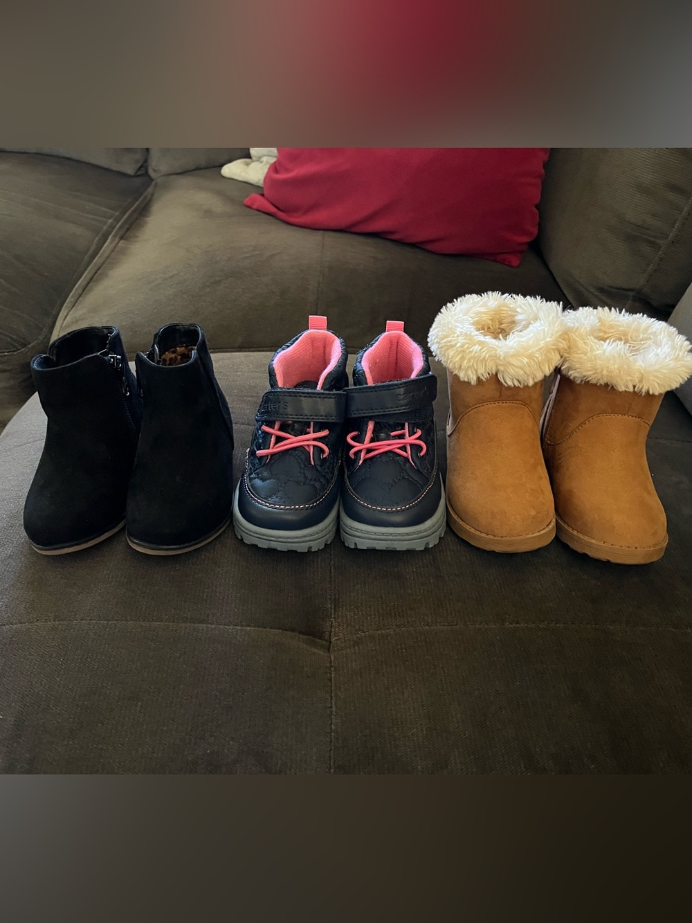 Baby girl size 6c boots